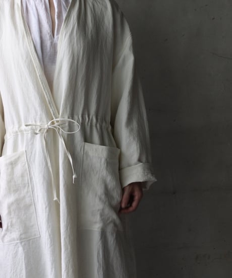 klauseクロイゼ / 天日干しGown Long Linen / kla-26019