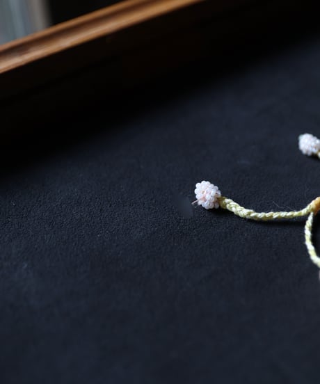 Antonia Rossi (Antomoon)/ Artisan Embroidered bracelets in vintage silkブレスレット / An-26011