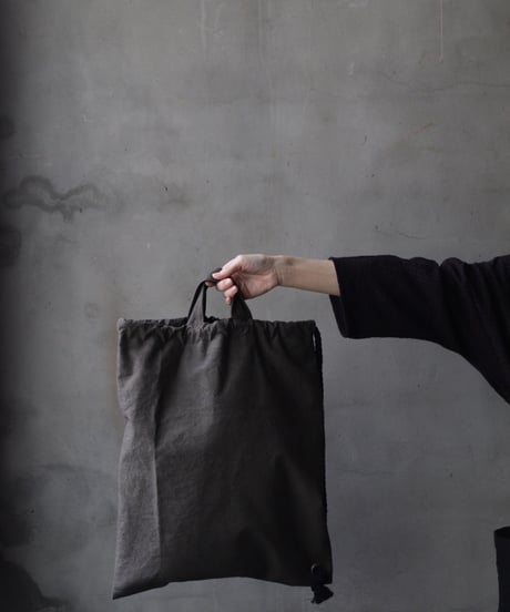 cavane キャヴァネ / Rope sack cotton & linen100バッグ/ ca-25169