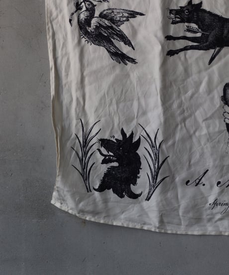 ALEKSANDR MANAMISアレクサンダーマナミ/ NOIR NOIR HANDKERCHIEF SCARFスカーフ / am-26011