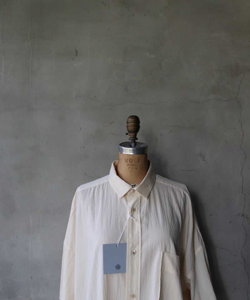 dulcamara レディース柄シャツ コットンローン・2WAYデザイン総柄シャツ/40代50代からの