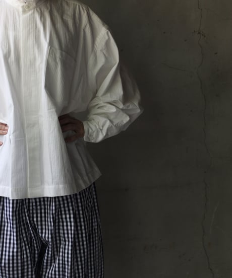 NATIVE VILLAGE ネイティブヴィレッジ / Cotton.Hフリルスタンドオーバーシャツ / na-23018