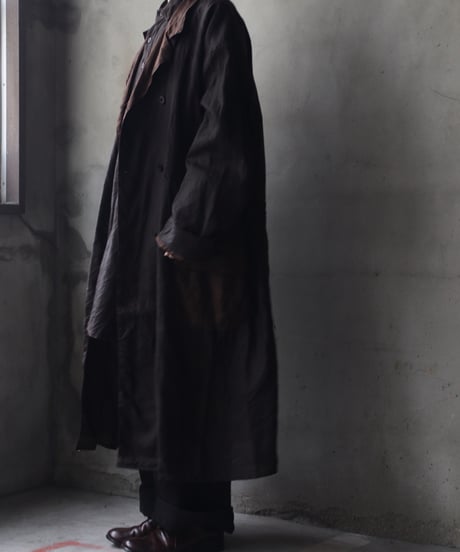 KLASICA クラシカ / Old Crazy Patterned Work Coat " FIG 1" コート / kl-25001