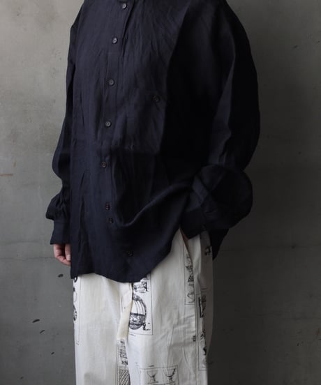 ALEKSANDR MANAMISアレクサンダーマナミ/ HANDDOWN 7/8 SHIRT シャツ / am-26013