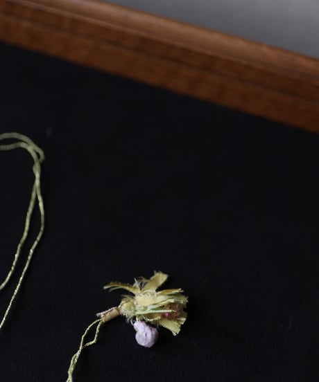 Antonia Rossi (Antomoon)/ Embroidered Heart Necklaceネックレス / An-25007