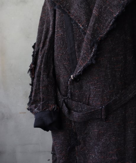 KLASICA クラシカ / Cut off Hem Blend Gown Coat" HM-C " / kl-25032