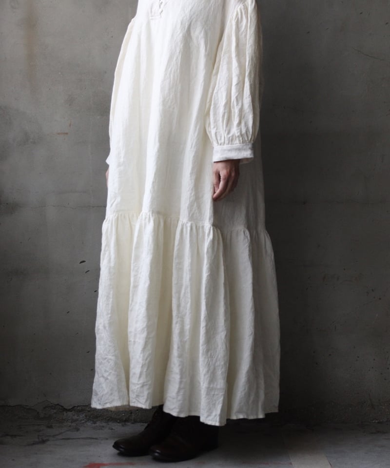 cavane キャヴァネ / Hem gathered-dressワンピース / ca-260