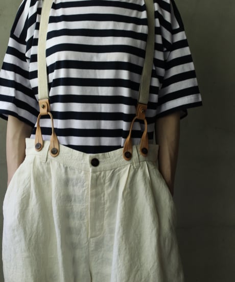 cavane キャヴァネ / Over-Tuck pants with suspenderパンツ / ca-26080