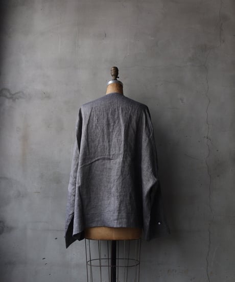 klauseクロイゼ / C.S Wide V Neck Shirt Belarus Linen / kla-26025