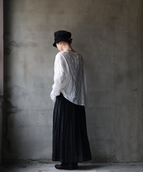 cavane キャヴァネ / Tunic long-sleeve cotton100シャツ / ca-26026