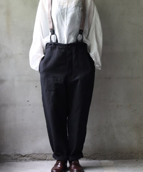 cavane キャヴァネ / Over-pants with suspenderパンツ / ca-25069