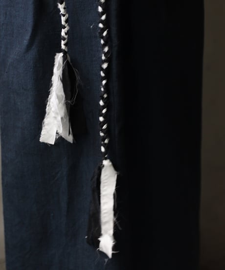 某ソレガシ/ Ami-Belt with Neck vintage fabric編み紐ベルト&ネック / so-26016ex