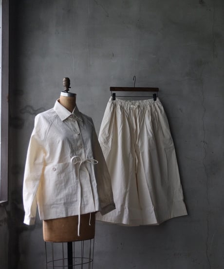 der antagonist デ アンタゴニスト / Shirt-Jacket Organic-Cotton100ジャケット/ S21BWNA25/26