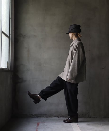 Dulcamara ドゥルカマラ / MixフラノトレンチショートCT UNISEX / dl-22042(D222-C240)