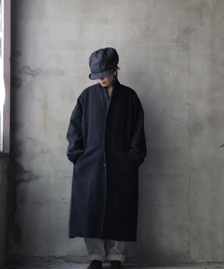 cavane キャヴァネ / Traditional Wool100 Twill Over Coatコート / ca-25157