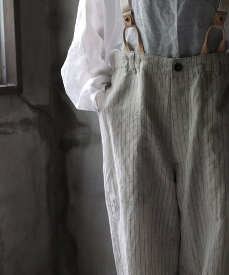 cavane キャヴァネ / Over-pants with suspenderパンツ / ca-25071