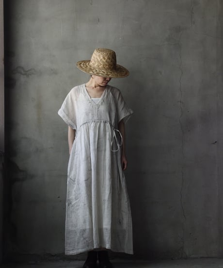 daubドーブ / HAND DYED DRESS COTTON100ワンピース / da-26011(AB57/T117)
