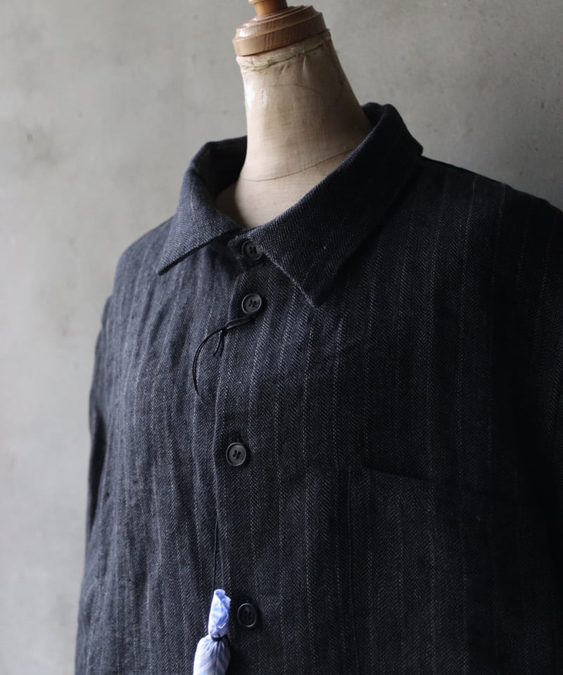 【即購入可】Bergfabelネイビー ワーカーシャツ Bergfabel worker shirt | TALE COCOON
