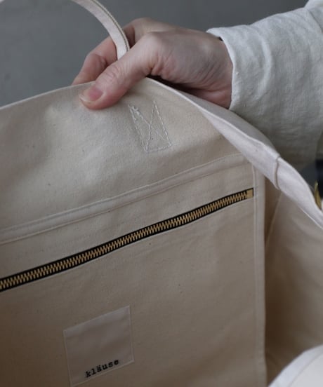 klauseクロイゼ / TOTE BAG " BASICS " SMALL 帆布 / kla-25022