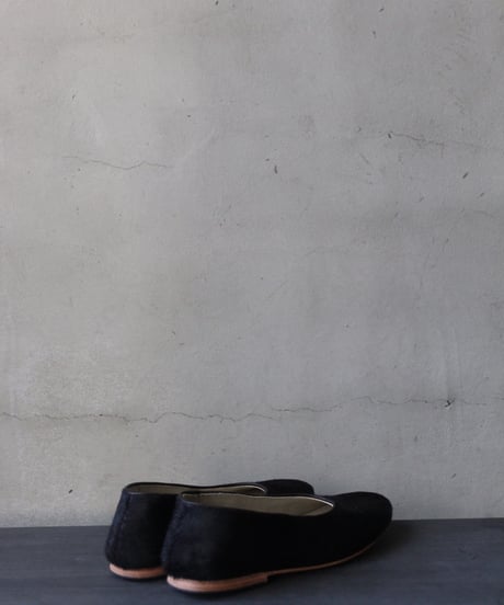 TATAROU with cavane limited shoes / Flat shoes with horse hair靴 / Tat-25001