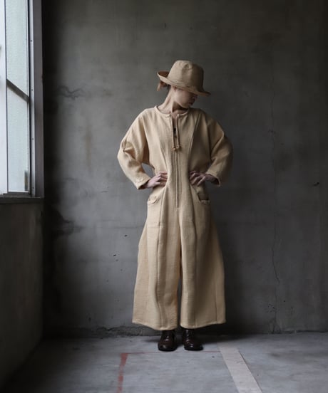 NATIVE VILLAGE/ layer gauzeオールインワン  / na-21003