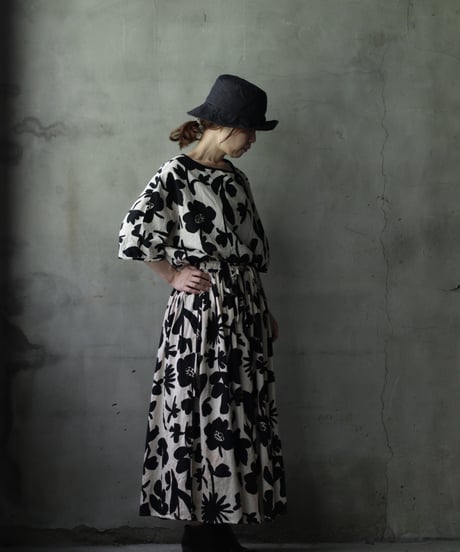 cavane キャヴァネ / Tunic half-sleeve Cotton/Linen100シャツ / ca-25080