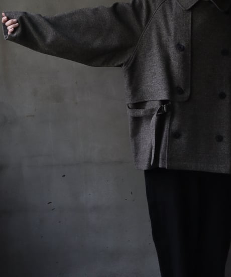 Dulcamara ドゥルカマラ / MixフラノトレンチショートCT UNISEX / dl-22041(D222-C240)