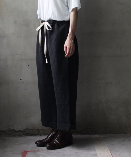 der antagonist デ アンタゴニスト / Trousers Linen100パンツ/ P13HBLSC25