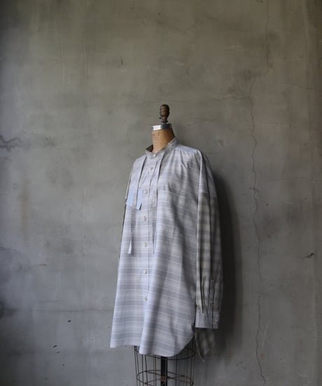 Dulcamara ドゥルカマラ / バンドカラーコードシャツSHIRT UNISEX / dl-24006(D124-T675-C)