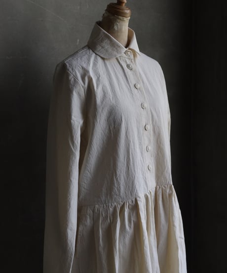 der antagonist デ アンタゴニスト / Button front Dress Cottonワンピース / D8BNA24/25
