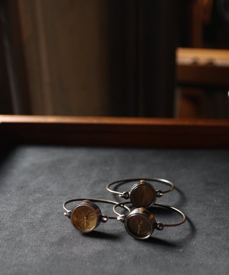 New in... cavane Accessories Brass bangle watch " RING " 時計
