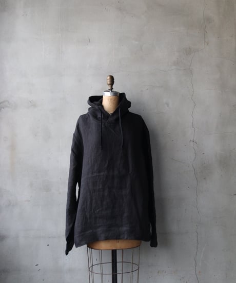 klauseクロイゼ / 天日干しTwill Linen Hoodie/ kla-26005