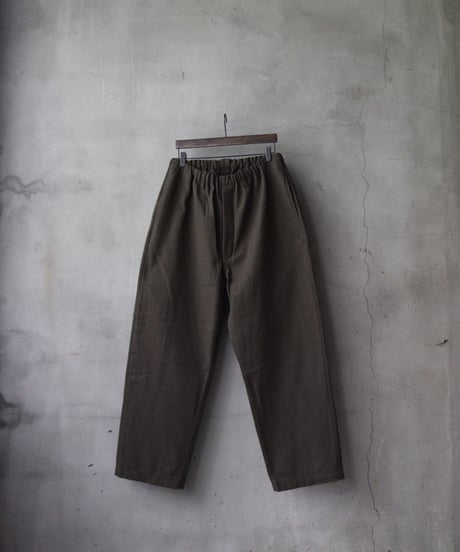 klauseクロイゼ / Shetland Wool C/W Loose Fitting Tapered Wide 2 / kla-25042