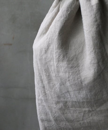 cavane キャヴァネ / Rope sack linen100バッグ/ ca-25135