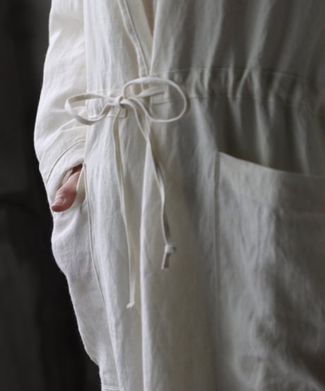 klauseクロイゼ / 天日干しGown Long Linen / kla-26019