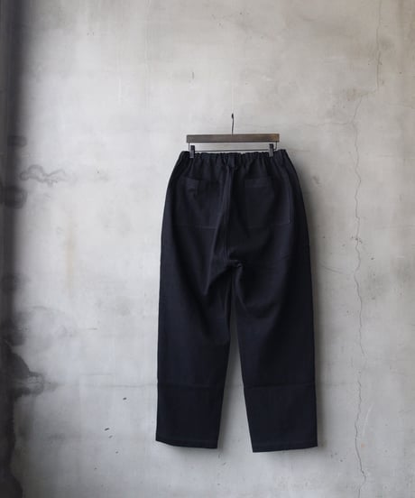 klauseクロイゼ / カツラギCotton & Linen Loose Fitting Tapered Wide 2 / kla-26007