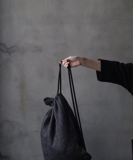 cavane キャヴァネ / Rope sack wool100バッグ/ ca-25171