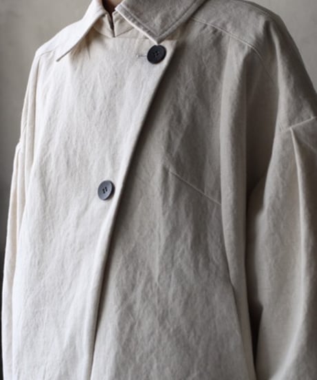 cavane キャヴァネ / Short trench JK Cotton&Linen100ショートトレンチ / ca-26045