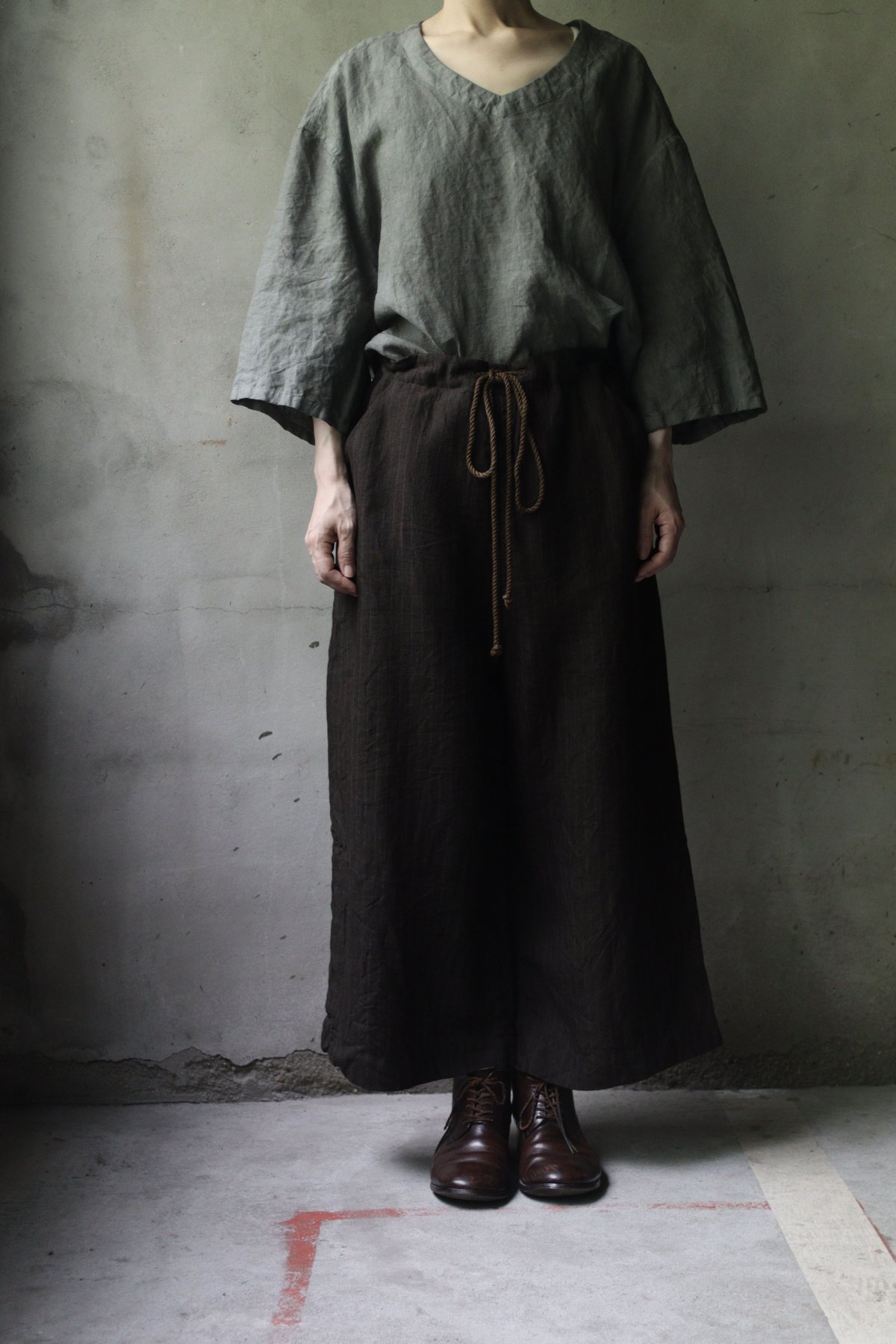 BIEK VERSTAPPEN /STRIPED EASY TROUSERS UNISEX /