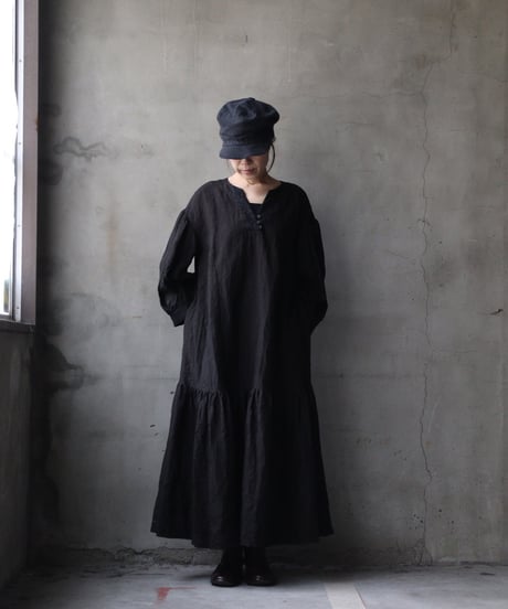 cavane キャヴァネ / Hem gathered-dressワンピース / ca-26004