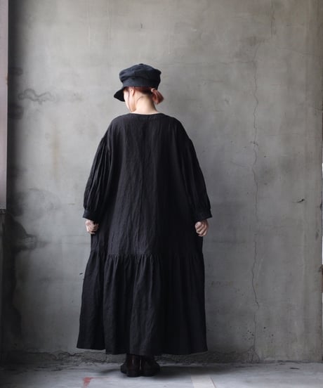 cavane キャヴァネ / Hem gathered-dressワンピース / ca-26004