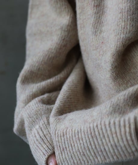Euro select ユーロセレクト / cram-oxford crew neck knit pullニット/ cra-25001