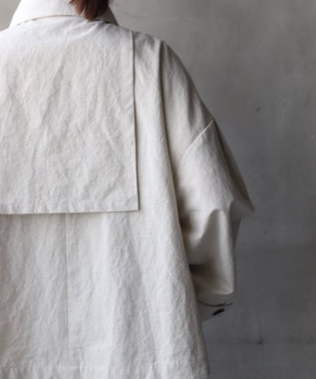 cavane キャヴァネ / Short trench JK Cotton&Linen100ショートトレンチ / ca-26045