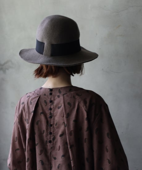 cavane キャヴァネ / Over Tuck Paisley Dressワンピース / ca-25125