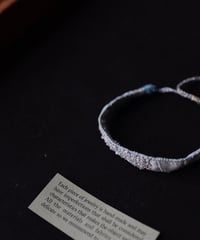Antonia Rossi (Antomoon)/ Embroidered bracelets in vintage silkブレスレット / An-25017