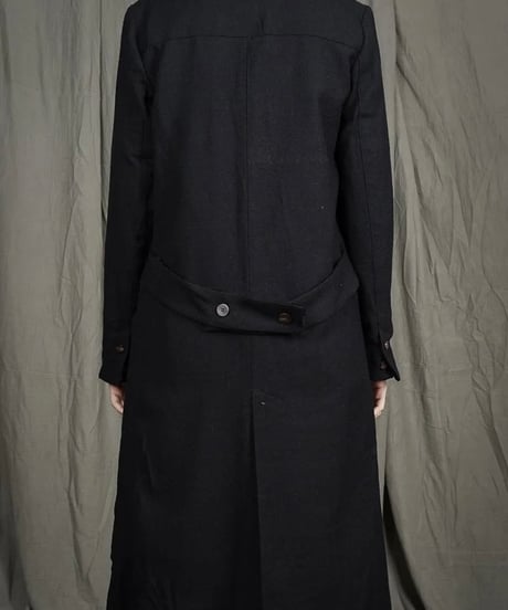 ALEKSANDR MANAMISアレクサンダーマナミ/ HECTOR WOOL COAT - BLACKコート/ am-25018