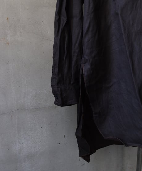 KLASICA クラシカ / Semi Over Size Short Collar Shirts "SH-039"-BGシャツ / kl-25003
