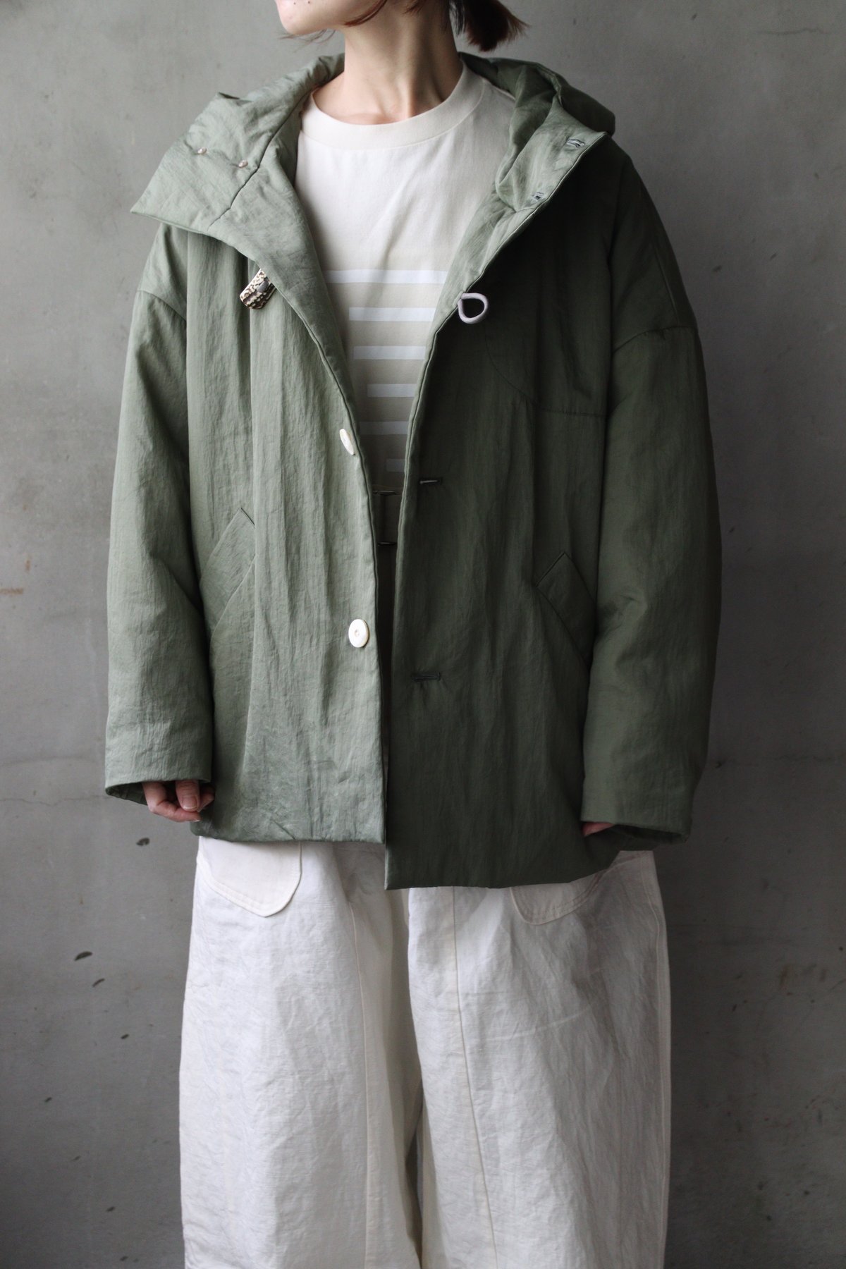 Dulcamara ドゥルカマラ / ヴィンテージNYパデッドダッフルショートCT