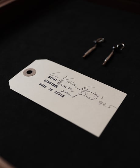 Atelier Inscrire アトリエ インスクリール / COSTUME JEWELLERY LA VINA EARRINGS / At-25027