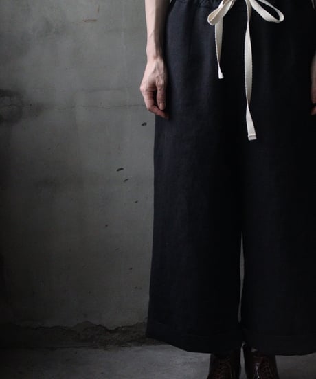 der antagonist デ アンタゴニスト / Trousers Linen100パンツ/ P13HBLSC25